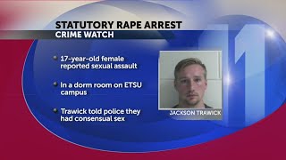 Student, former Bucs football player arrested after reported statutory rape at ETSU