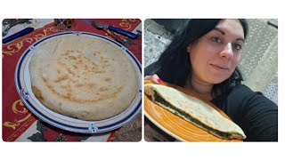 IN CUCINA CON ME! focaccia in padella con spinaci😍