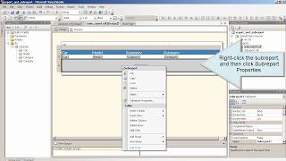 Reporting Services Tutorial, SSRS Introduction - Adding a Subreport (Lesson 6)