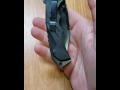 MTECH XTREME TACTICAL ASSISTED BLACK FOLDING TANTO KNIFE G10 - A848TBK