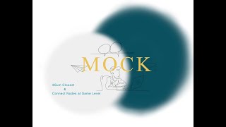 Algorithm mock interview '3Sum Closest' and 'Connect Nodes at Same Level',