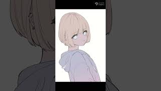 金髪の女の子イラストメイキング【Illust making】