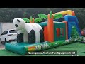 Panda inflatable obstacle