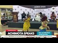 ACHIMOTA SPEAKS