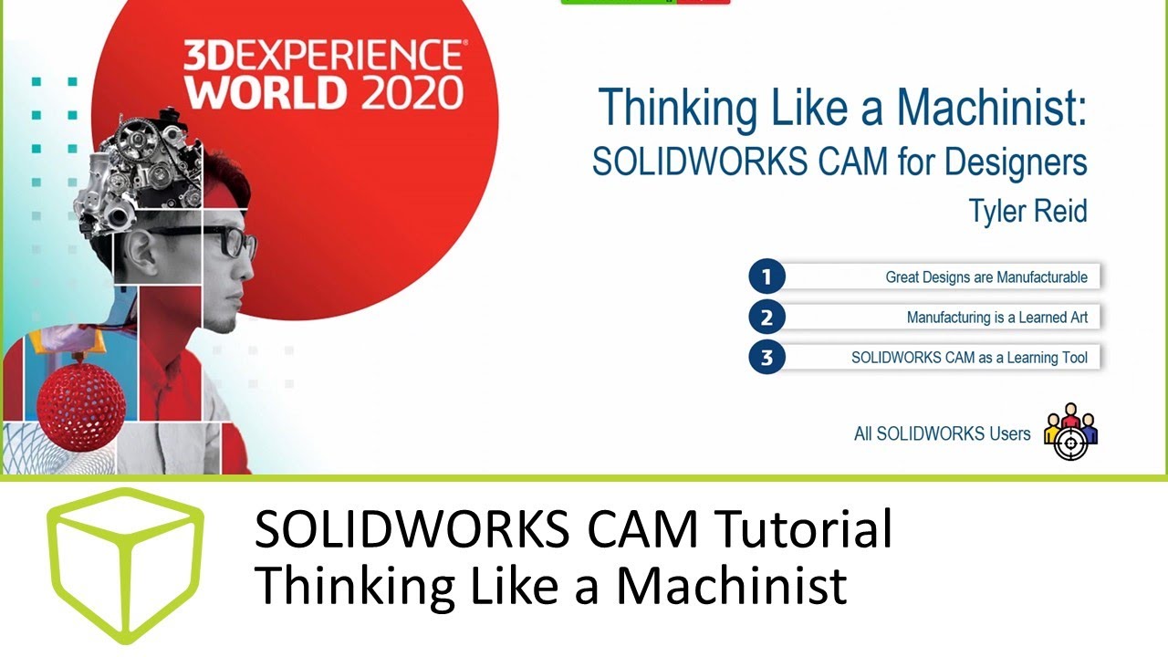 SOLIDWORKS CAM Tutorial - Thinking Like A Machinist - YouTube