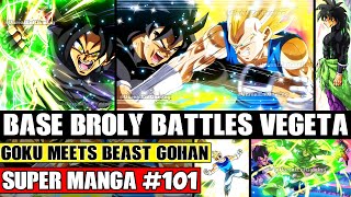 VEGETA TRAINS BROLY! Goku Learns And Meets Beast Gohan Dragon Ball Super Manga Chapter 101 Spoilers