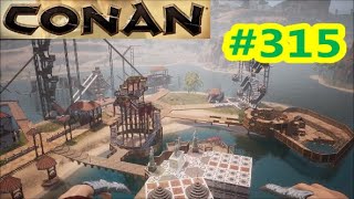 【コナンアウトキャスト】#315　ダークな和城建築！　【ConanOutcast】【ConanExiles】