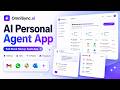 Build a Full Stack AI Personal Agent App with Next.js, React, Antigravity 2.0 CLI & Sent.dm