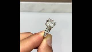 5ct Round Brilliant Engagement Ring