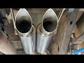 cheyenne silverado 1000hp full exhaust system with sirrush muffler job @mofles.scorpion_original