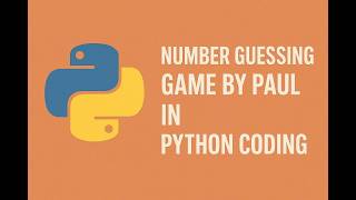Python coding | Number guessing game.