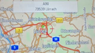 🚨🚔 Vollsperrung wegen schwerem Lkw-Unfall auf A98 bei Lörrach - Livebericht [24.11.2022]