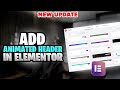 How to Add animated header in Elemetor [Free] Elementor Animated Headline Widget