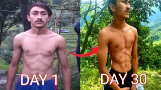 200 PUSH UPS A DAY FOR 30 DAYS CHALLENGE -Epic Body Transformation