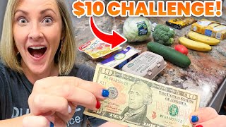 $10 EXTREME BUDGET in 2023 Makes These Easy Meals // CHEAP Balanced Meals