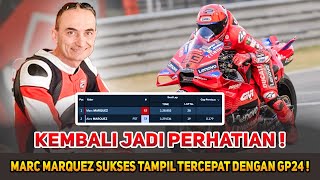 BIKIN BOS DUCATI FULL SENYUM🔥MARC MARQUEZ KEMBALI CATATKAN WAKTU TERCEPAT DI TEST BURIRAM😱