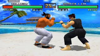 Virtua Fighter 3 バーチャファイター3 Gazuaaa_KOR (kr) vs jin_3tb (jp)  버추어 파이터 3