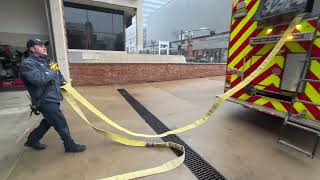 NFPA 1410 Skill Challenge: Skid Load Deployment