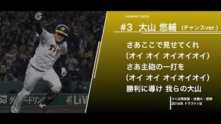 阪神タイガース  大山悠輔  専用チャンスマーチ  【2024新応援歌】