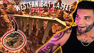 LIVE - Building an INSANE Batman Castle \u0026 Batcave (Day 12) #7daystodie