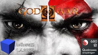 test samsung a05s aethersx2 (1.4.3060) god of war 2 snapdragon 680 128/6