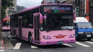 「欣欣客運」棕2路線 往景美女中 EAL-1082 成運電動巴士 2023/10/11攝