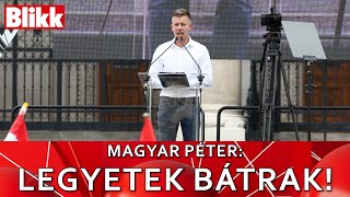 "Varga Juditnak a rendőrségre kellene mennie" - tüntetőket kérdeztünk Magyar Péterről