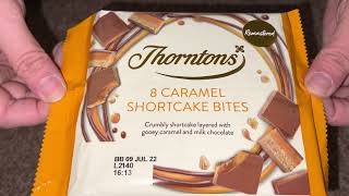 Nostalgamer 4K Unboxing Thorntons Remastered 8 Caramel Shortcake Bites