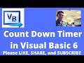 Count Down Timer in Visual Basic 6
