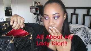 Dior Lady Dior Medium⎮Review + What’s in my Bag?!