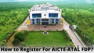 How to register in AICTE-ATAL FDP?