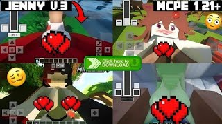 How To Download Jenny Mod in minecraft pe 1.21 Jenny Mod Mcpe 1.21.50 😱 | #minecraft #jenny