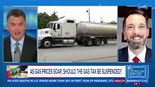 NTU's Brandon Arnold Discusses the Proposed Gas Tax Suspension on NewsNation