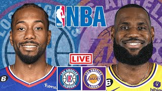 LA Clippers vs Los Angeles Lakers | NBA Live Scoreboard 2022