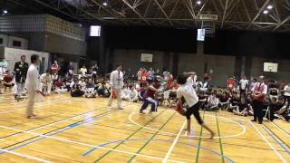 新人グランドチャンピオン戦　全日本学生スポーツチャンバラ２０１３