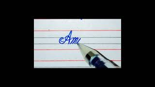 Name of Amogh  write ✍️ in beautiful cursive style.||. Comment your name to write a name.