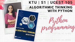 Python basics - Python I/O functions - print,input (UCEST105 Algorithmic Thinking with Python - KTU)