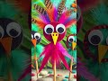 diy colorful feathered bird crafts 🐦 easy craft to do at home diy craft craftyfun kids