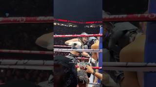Karely Ruiz giving it her all in her boxing match… #karelyruiz