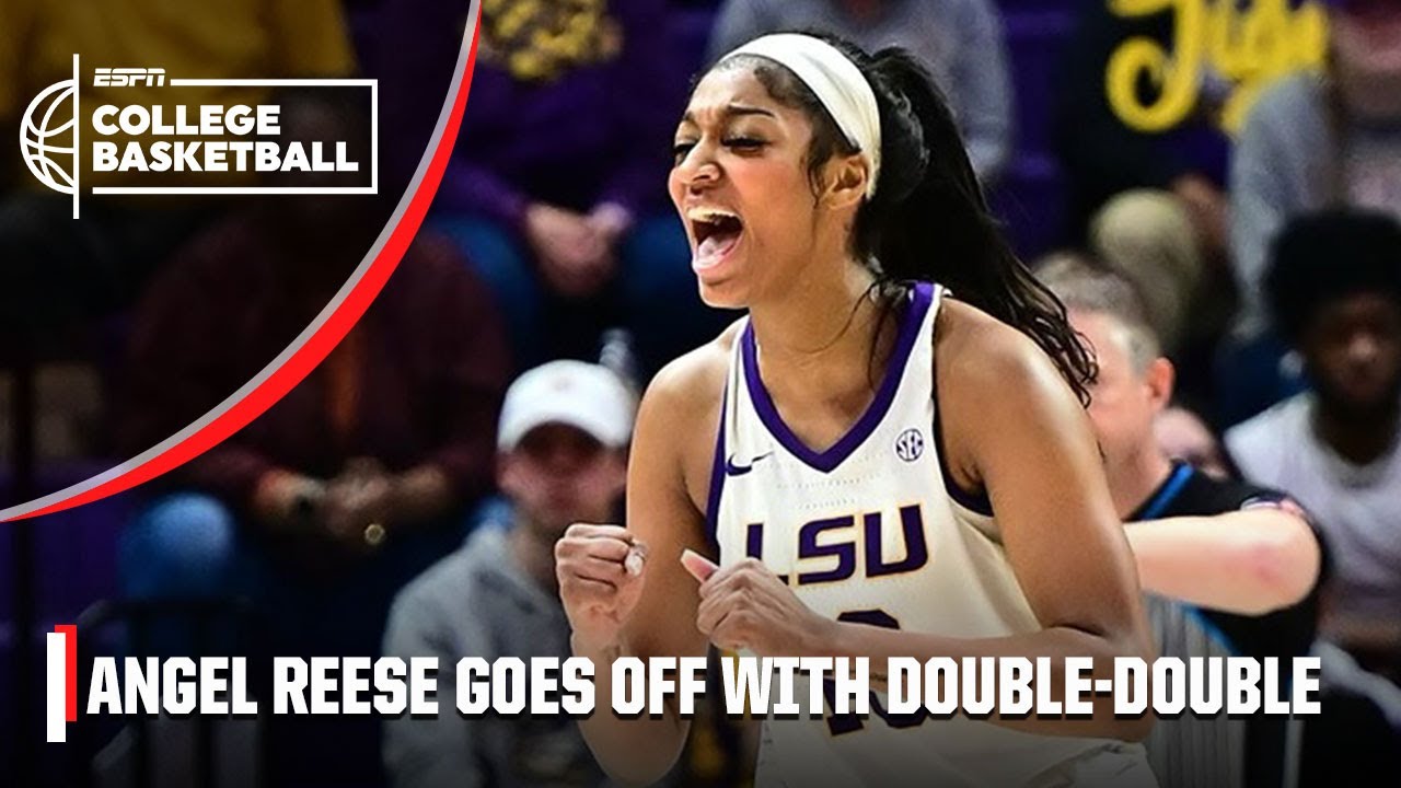 ANGEL REESE HAD HERSELF A GAME 👑 Double-double Performance Vs. Texas A ...