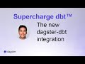 The new dagster-dbt integration: an overview of the new capabilities