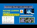 Machine learning beginner full project with code and dataset iris flower classification #ML #PROJECT