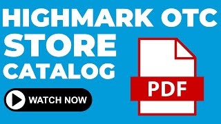 Highmark OTC Store π¬ Login & Catalog π