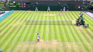 2015 Day 4 Highlights, Kurumi Nara vs Petra Kvitova