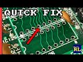 Amstrad CPC 6128 Super Fragile PCB Tracks