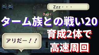 【ロマサガRS】ファスト技と体術で先手必勝！ ターム族との戦い UH20 育成枠2体で高速周回 ウルトラハード20 ロマサガリユニバース ロマンシングサガリユニバース 2ターン周回