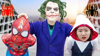 Rescue Girl Battle | Team Spiderman vs Bad Guy Team Joker vs Venom Live Action Compilation Top #1