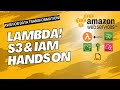 How to create a Lambda Function ? S3 Triggers with IAM | Read csv data From S3   ~ AWS Hands On !
