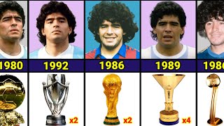 List Of Diego Maradona Career All Trophies & Awards 2023