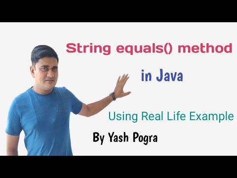 Equals Method In Java | Equals() Method In Java Example | Java String ...